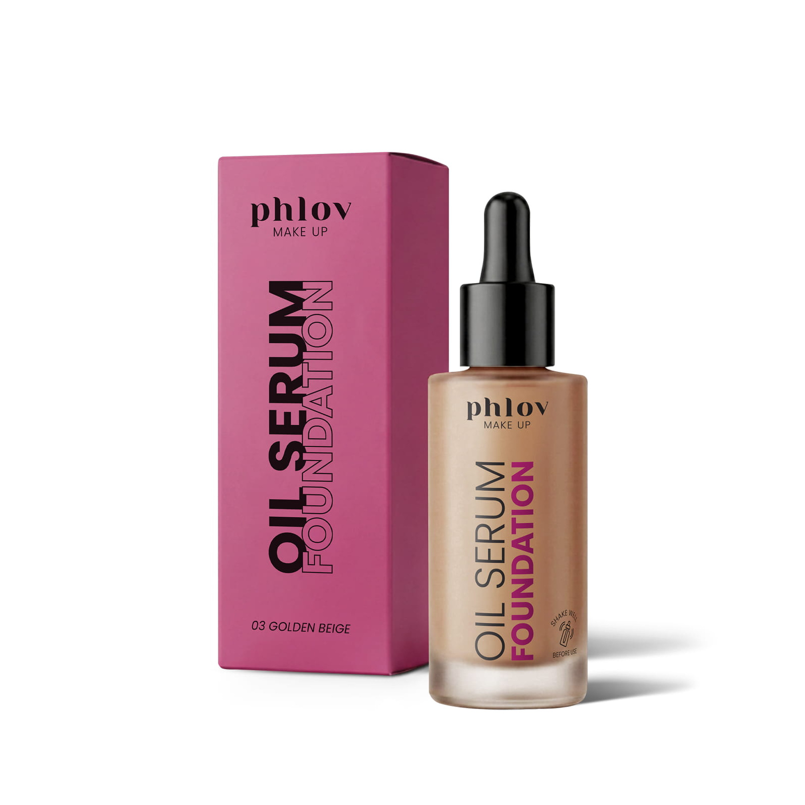 MAKE UP OIL SERUM FOUNDATION 03 GOLDEN BEIGE