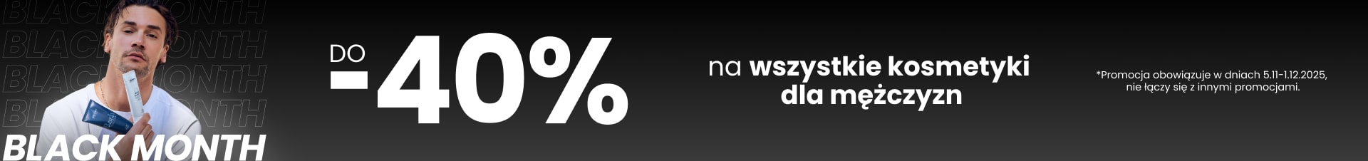 black week kosmetyki dla mężczyzn