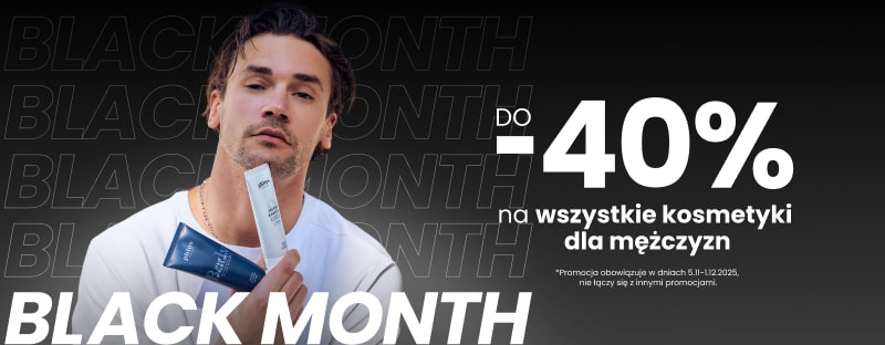 black week kosmetyki dla mężczyzn