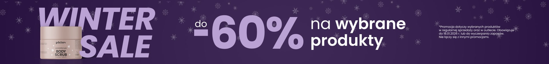 Wyprzedaż zimowa kosmetyków Phlov Winter Sale