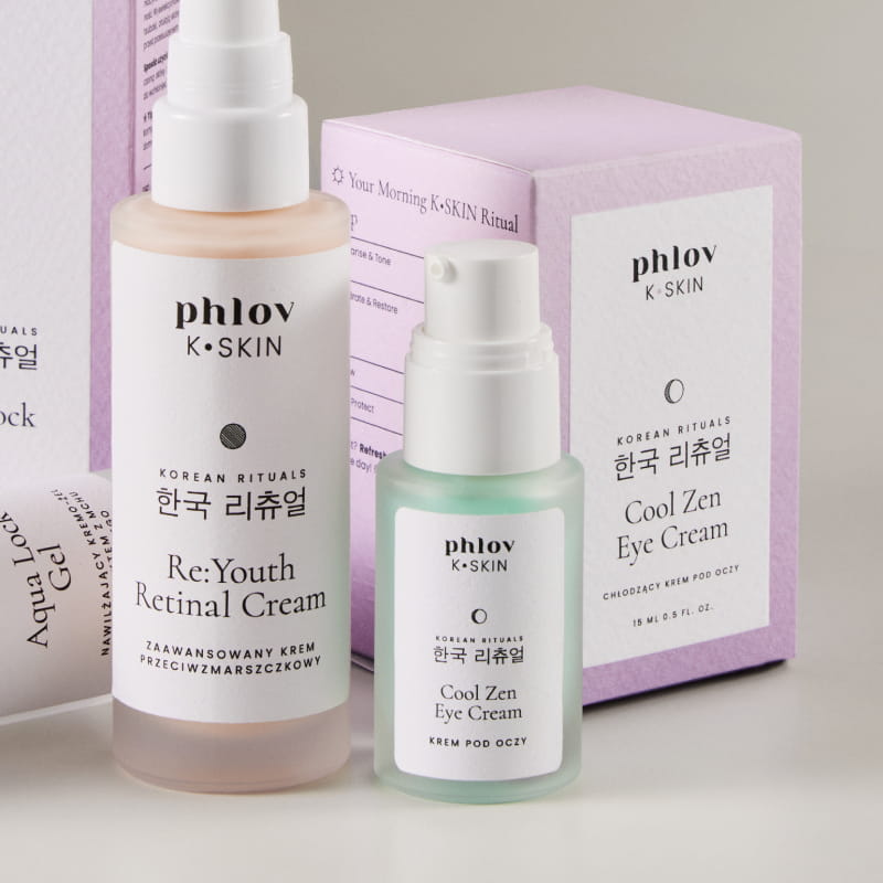 koreański krem pod oczy
