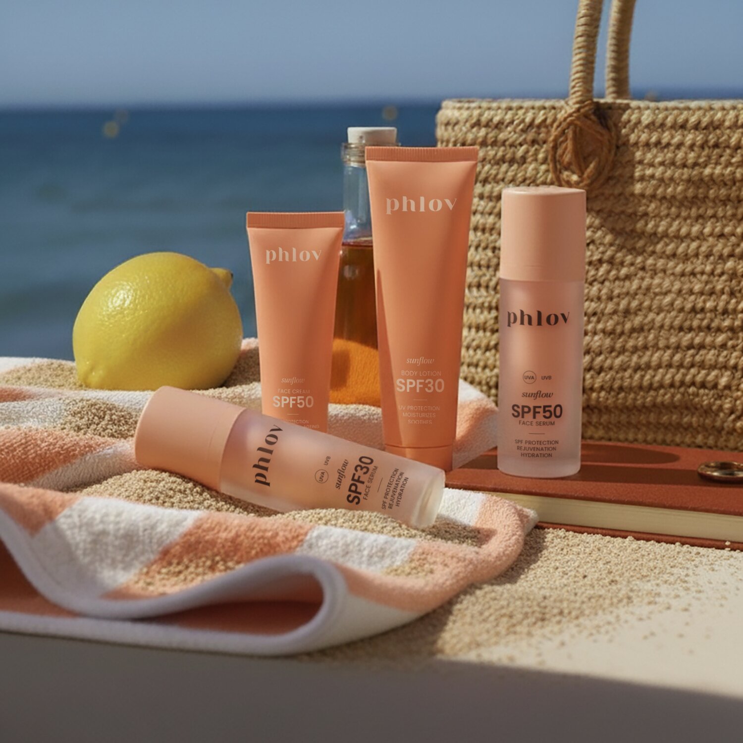 Lekkie serum do twarzy z SPF50