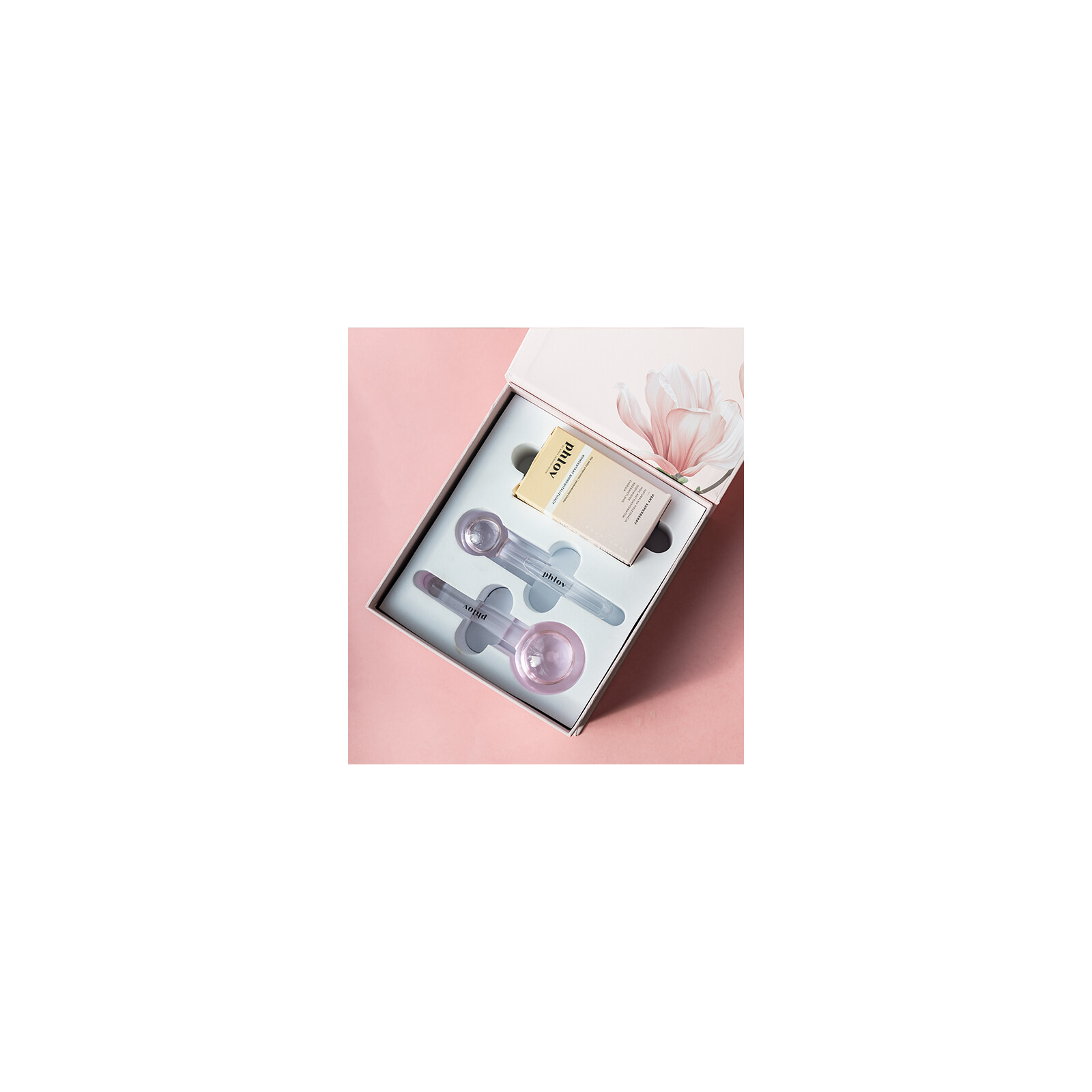 Szklane masażery + serum olejowe ICE ICE BABY!