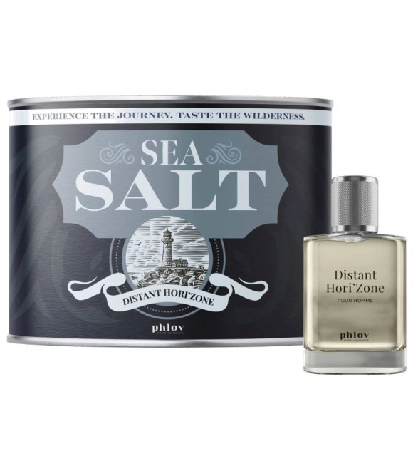 Perfumy Męskie z solą do kąpieli w puszce Distant Hori'Zone