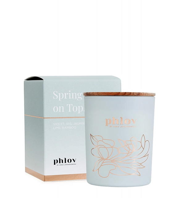 Świeca sojowa SPRING ON TOP 210g