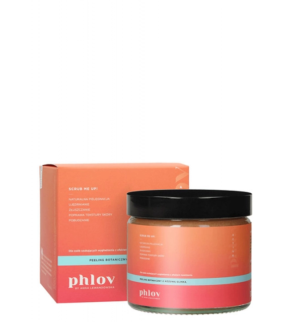 Peeling botaniczny z różową glinką SCRUB ME UP!