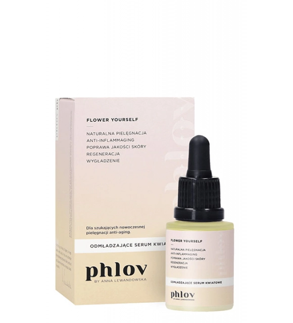 Odmładzające serum kwiatowe FLOWER YOURSELF