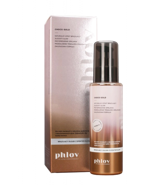 Brązujący olejek z efektem glow CHOCO GOLD