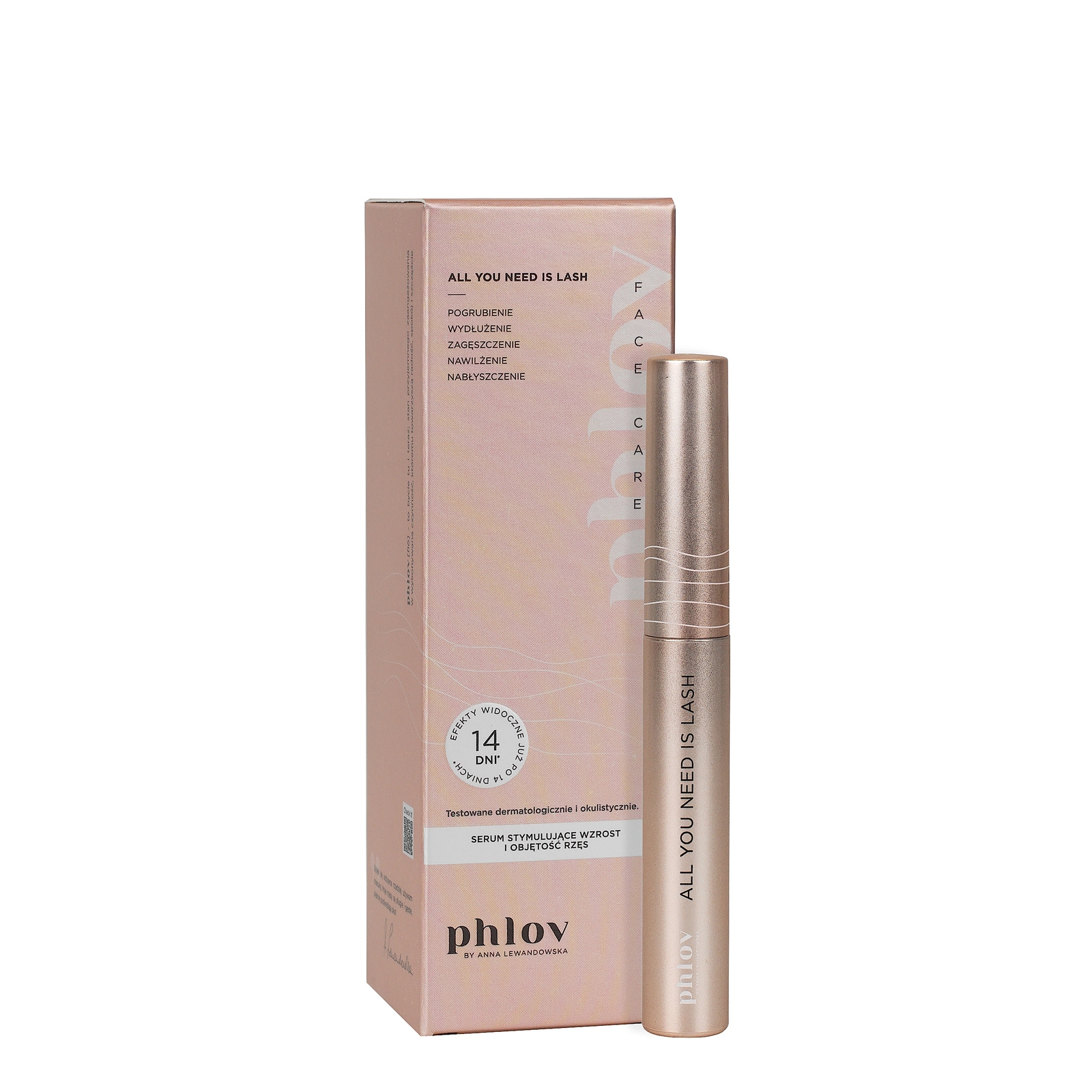 Serum stymulujące wzrost i objętość rzęs