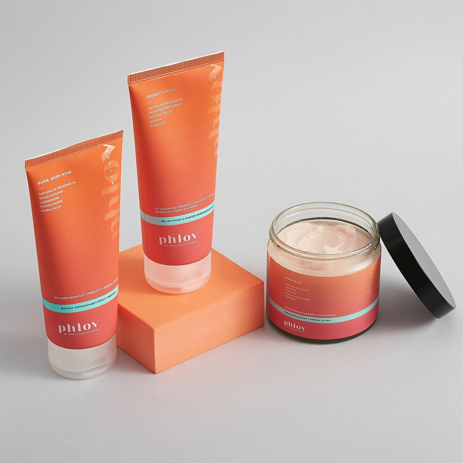 Zestaw ujędrniający do ciała - peeling + oczyszczenie + odświeżenie