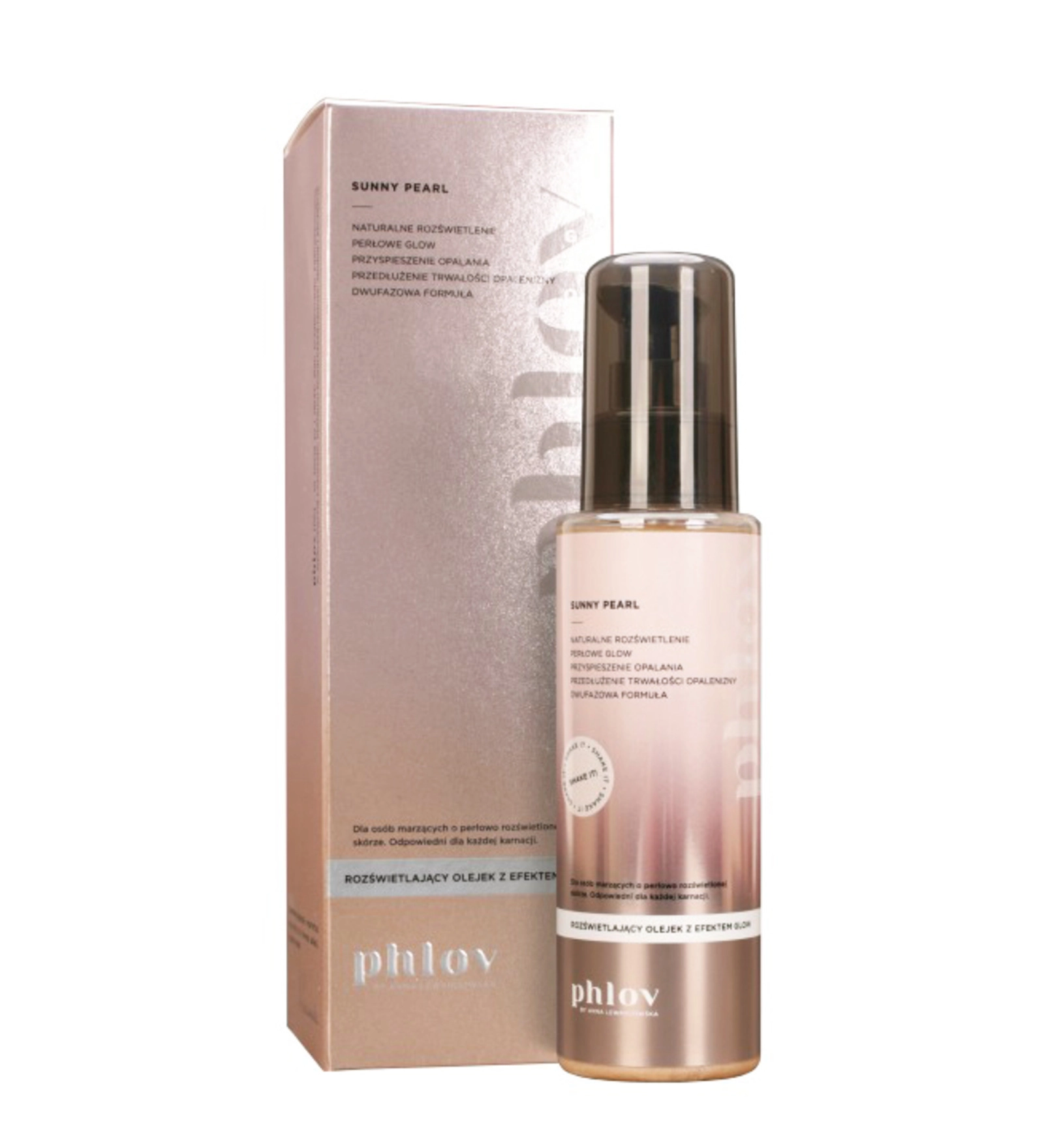 Rozświetlający olejek z efektem glow SUNNY PEARL